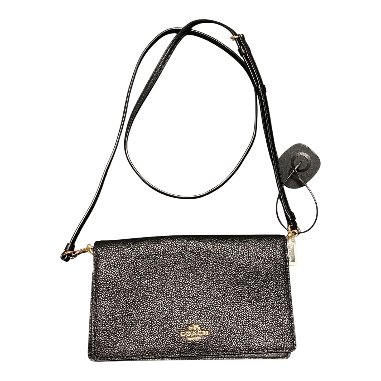 Handbag Designer By Coach In Black, Size:Small