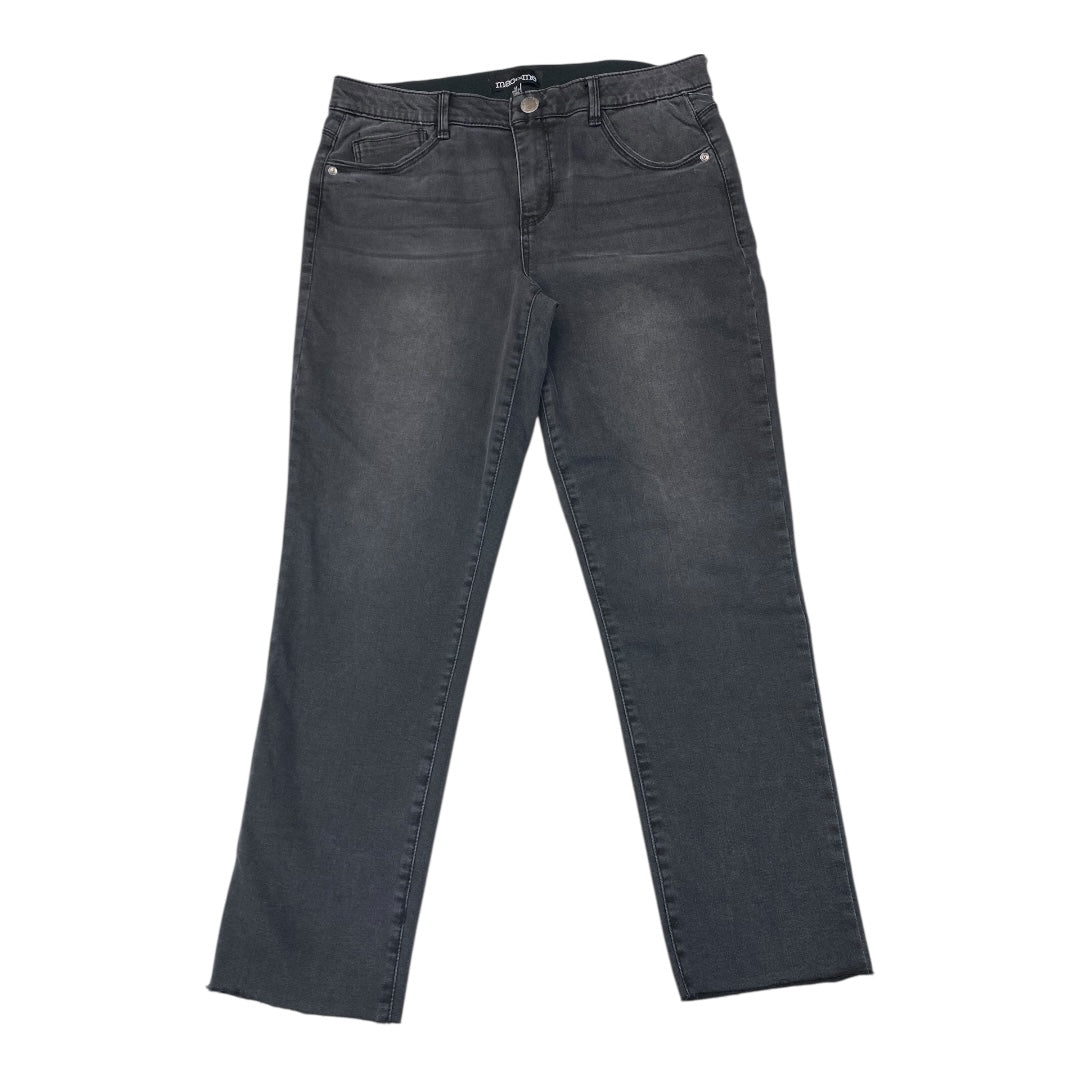 Jeans Straight By Cmc In Black, Size:12