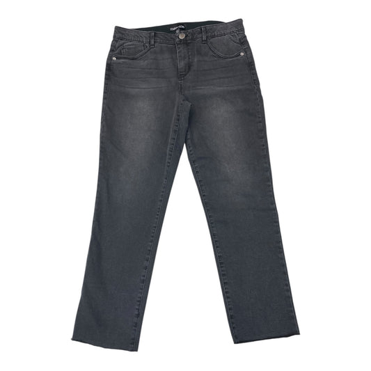 Jeans Straight By Cmc In Black, Size:12