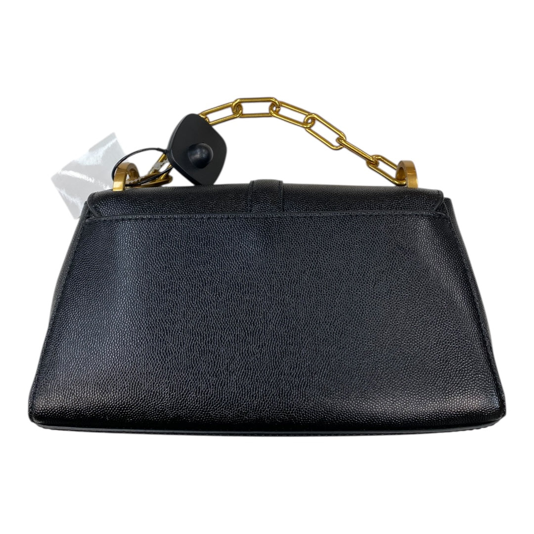 Handbag Leather By Dkny In Black, Size:Small