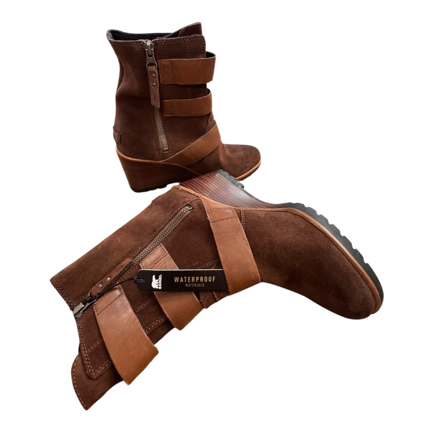 Boots Designer By Sorel In Brown, Size:8