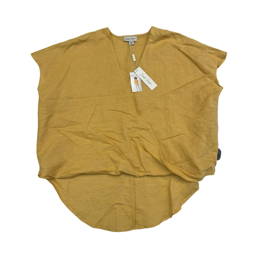Top Ss By Charlie Paige In Yellow, Size:Mp