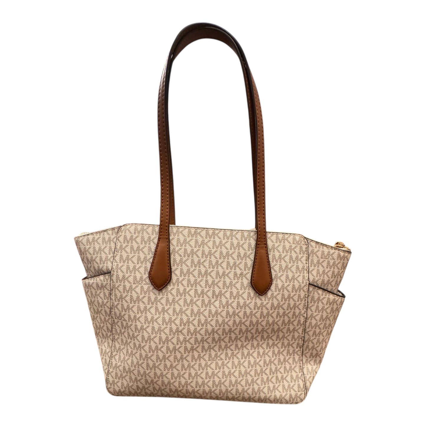 Handbag Designer By Michael Kors In Brown, Size:Large