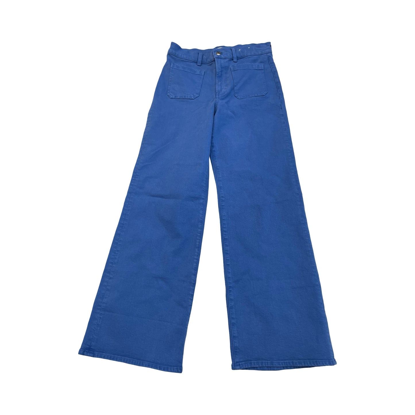 Jeans Wide Leg By Madewell In Blue, Size:4