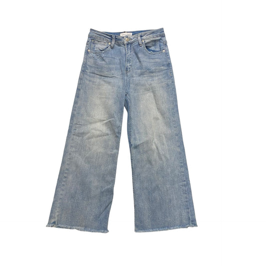 Jeans Straight By Risen In Blue Denim, Size:6