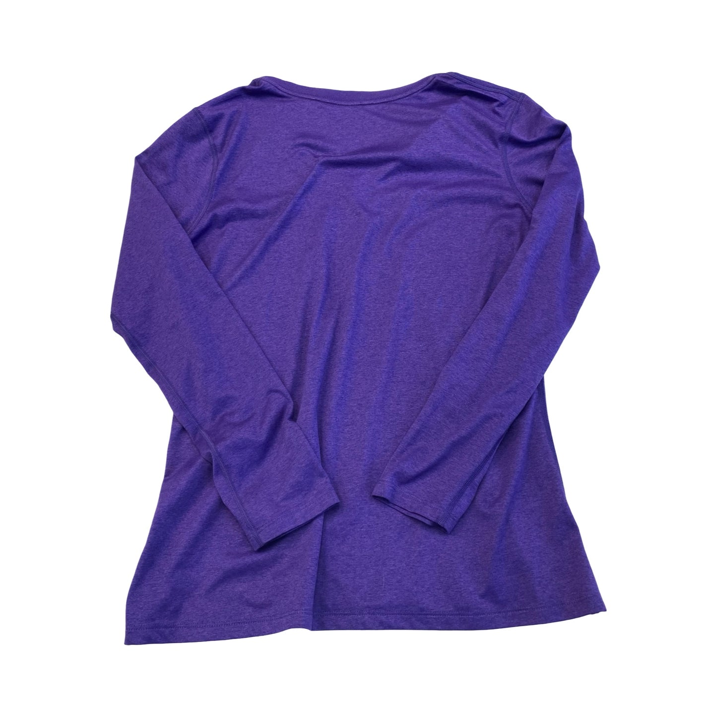 Athletic Top Ls Crewneck By Nike In Purple, Size:L