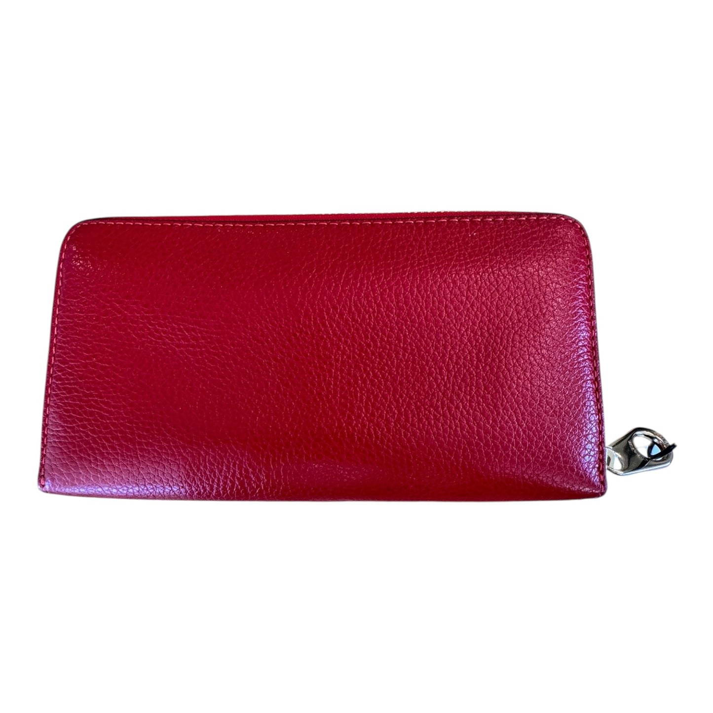 Wallet Designer By Coach In Red, Size:Medium