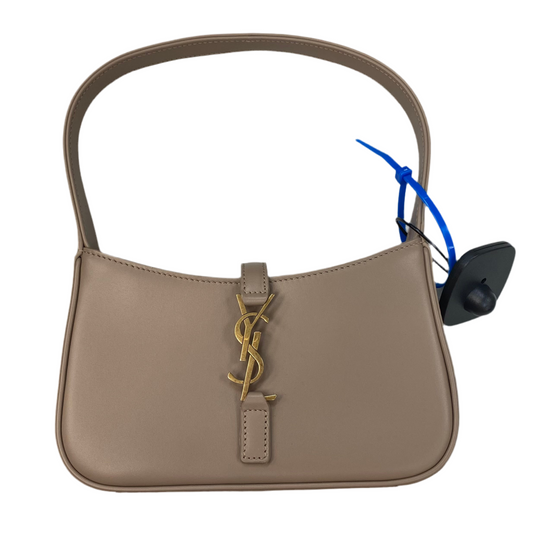 HANDBAG LUXURY DESIGNER by YVES SAINT LAURENT In TAUPE, Size: YSL LE 5 A 7 MINI