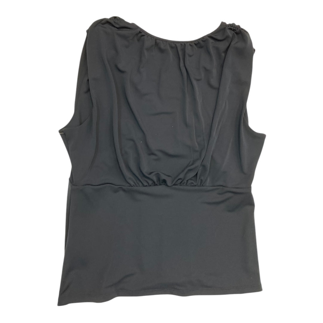 Top Sleeveless By Banana Republic In Navy, Size:Xl