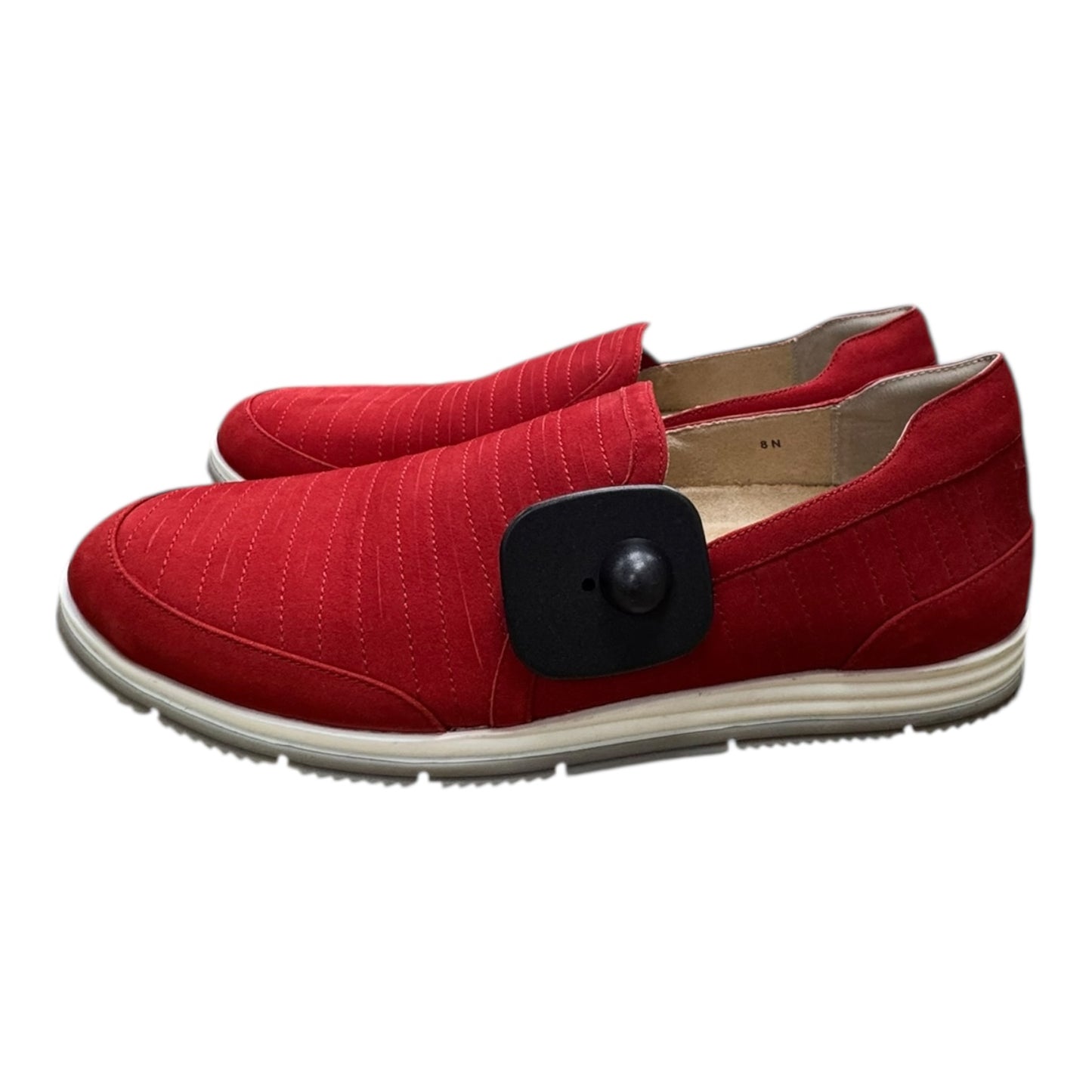 Shoes Athletic By Vaneli In Red, Size:8