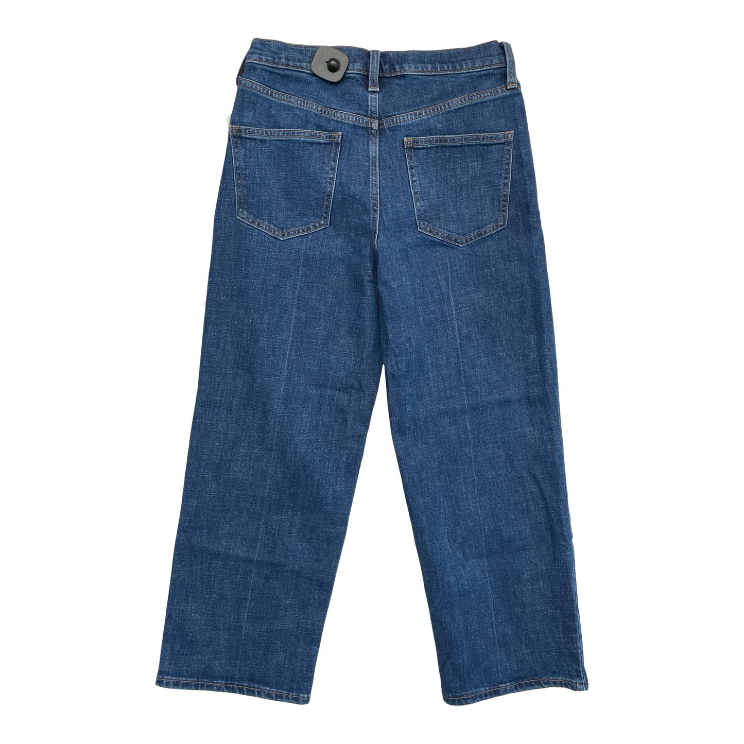Jeans Straight By Banana Republic In Blue Denim, Size:6