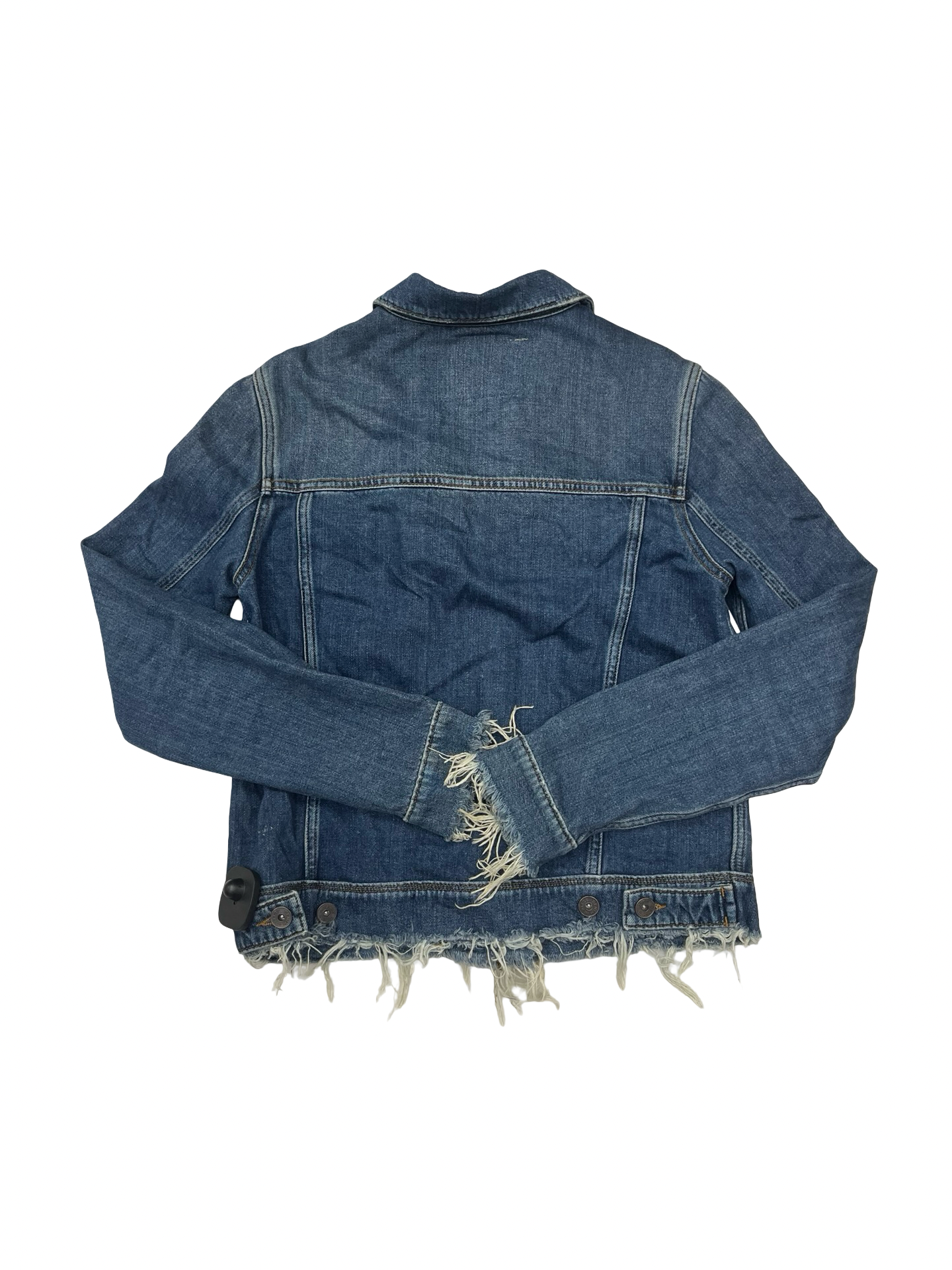 Jacket Denim By Paige In Blue Denim, Size:M
