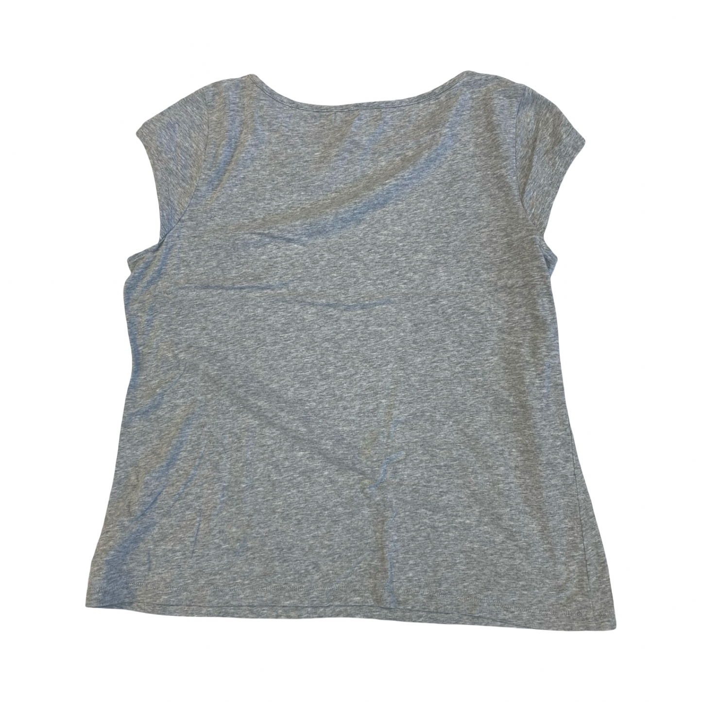 Top Sleeveless By Liz Claiborne In Grey, Size:L