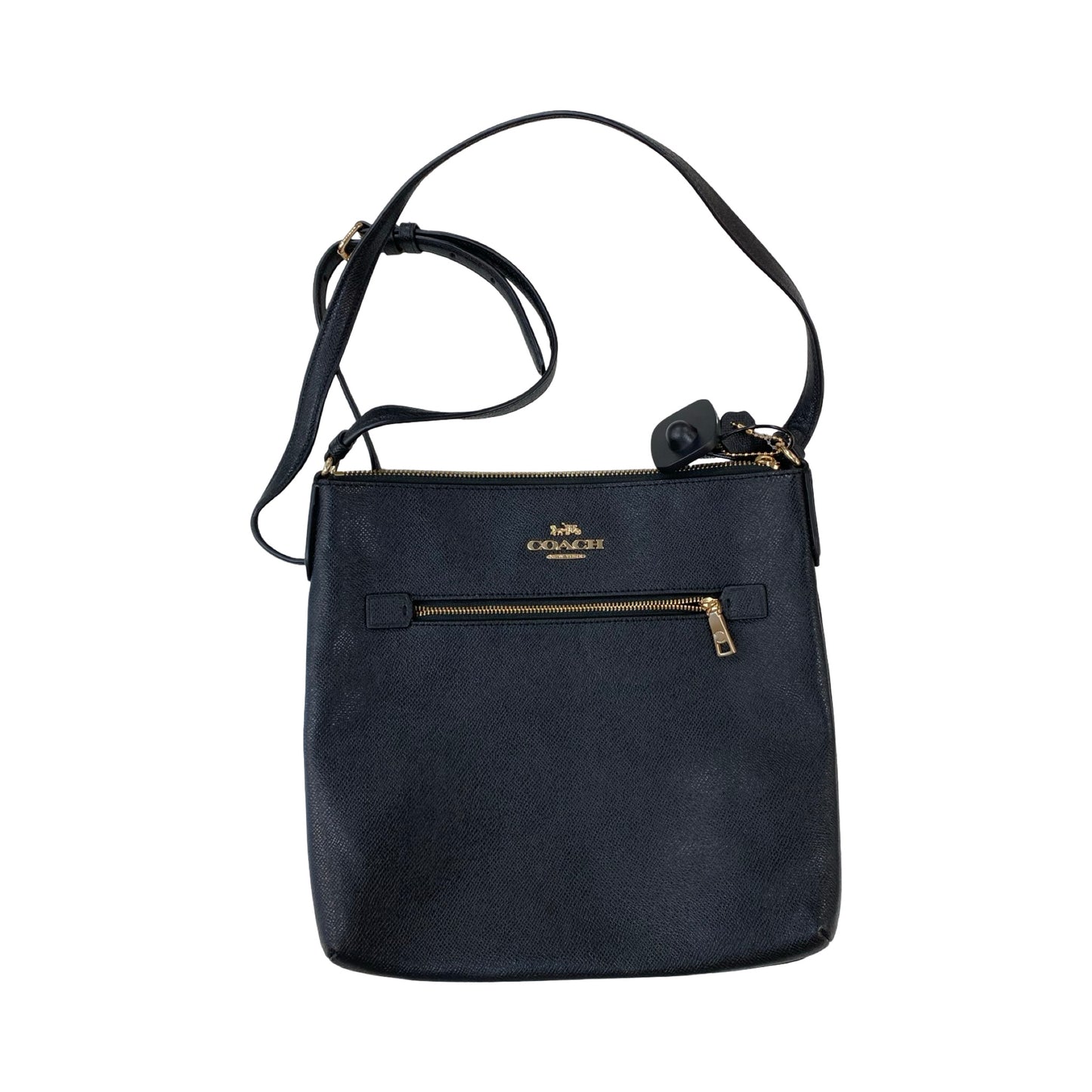 Handbag Designer By Coach In Black, Size:Medium