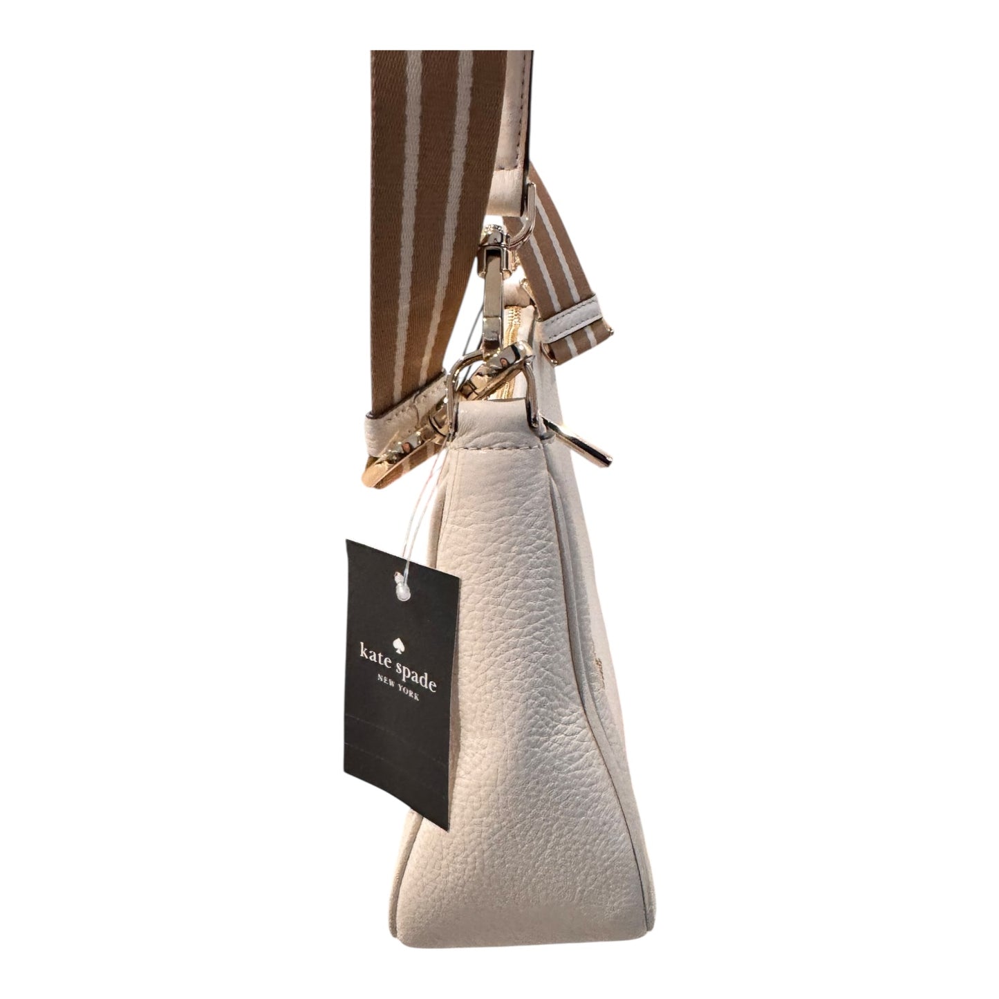 Handbag Designer By Kate Spade In Cream, Size:Medium