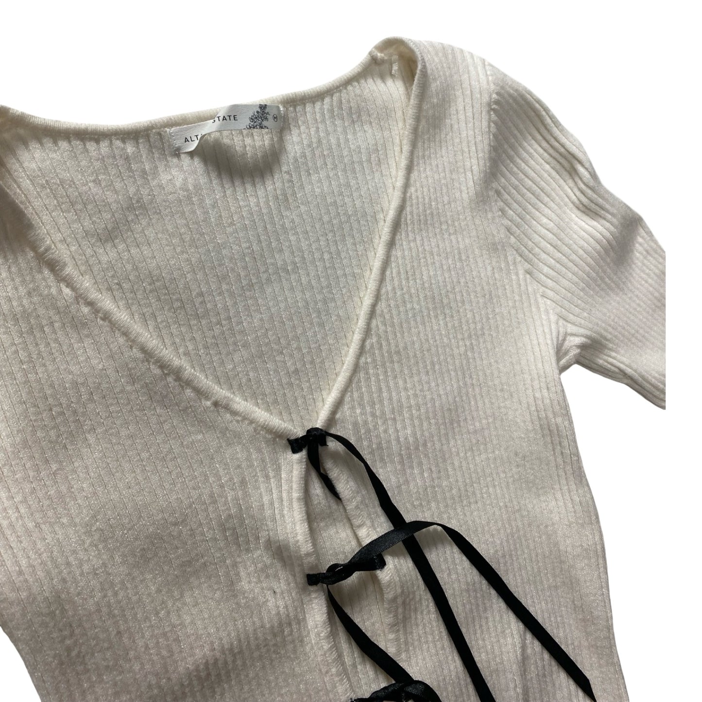 Sweater Cardigan By Altard State In Ivory, Size:M