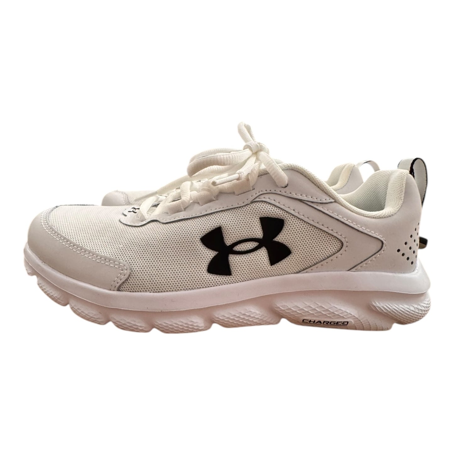 Shoes Athletic By Under Armour In White, Size:8.5