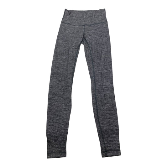 Athletic Leggings By Lululemon In Grey, Size:6