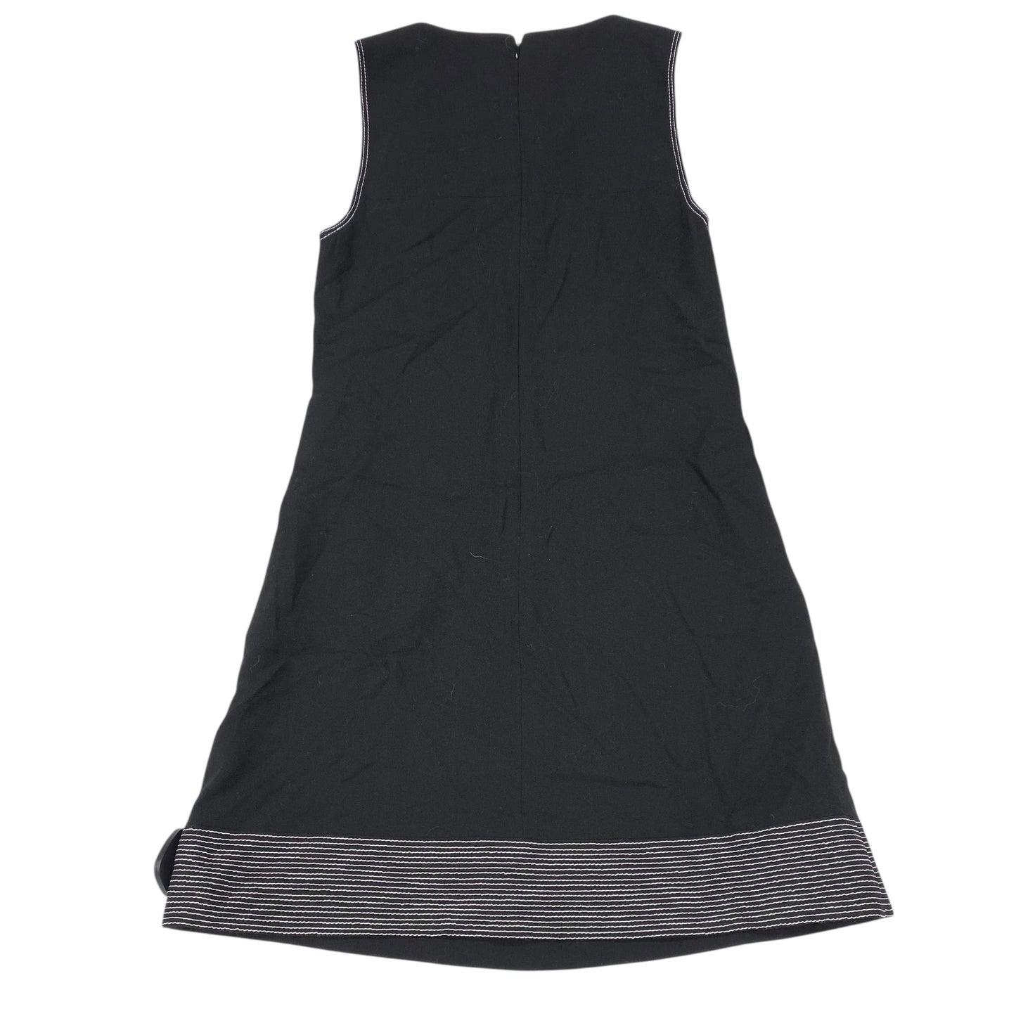 Dress Casual Midi By Cmc In Black & White, Size:8