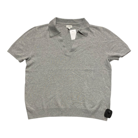 Sweater Ss By J. Crew In Grey, Size:M