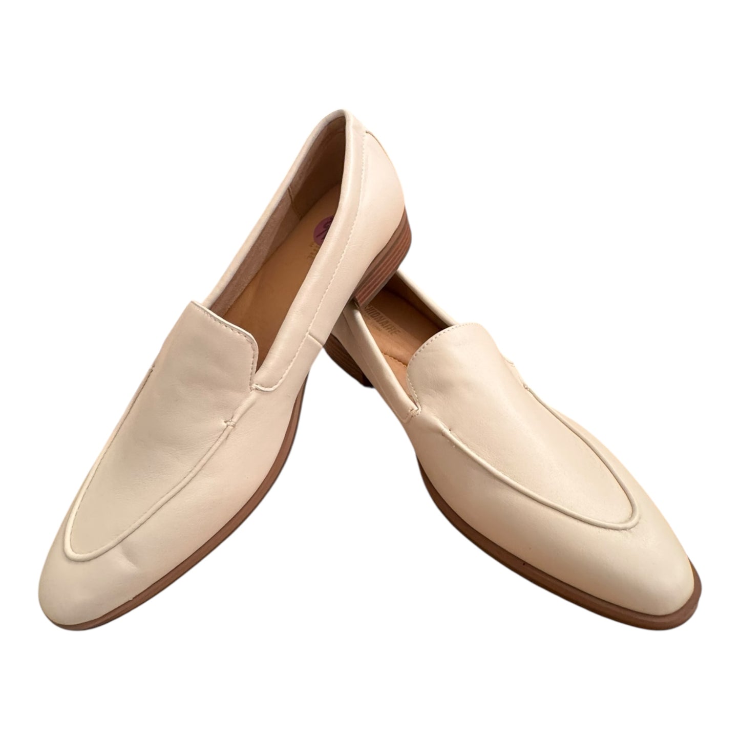 Shoes Flats By Cushionaire In Cream, Size:8.5