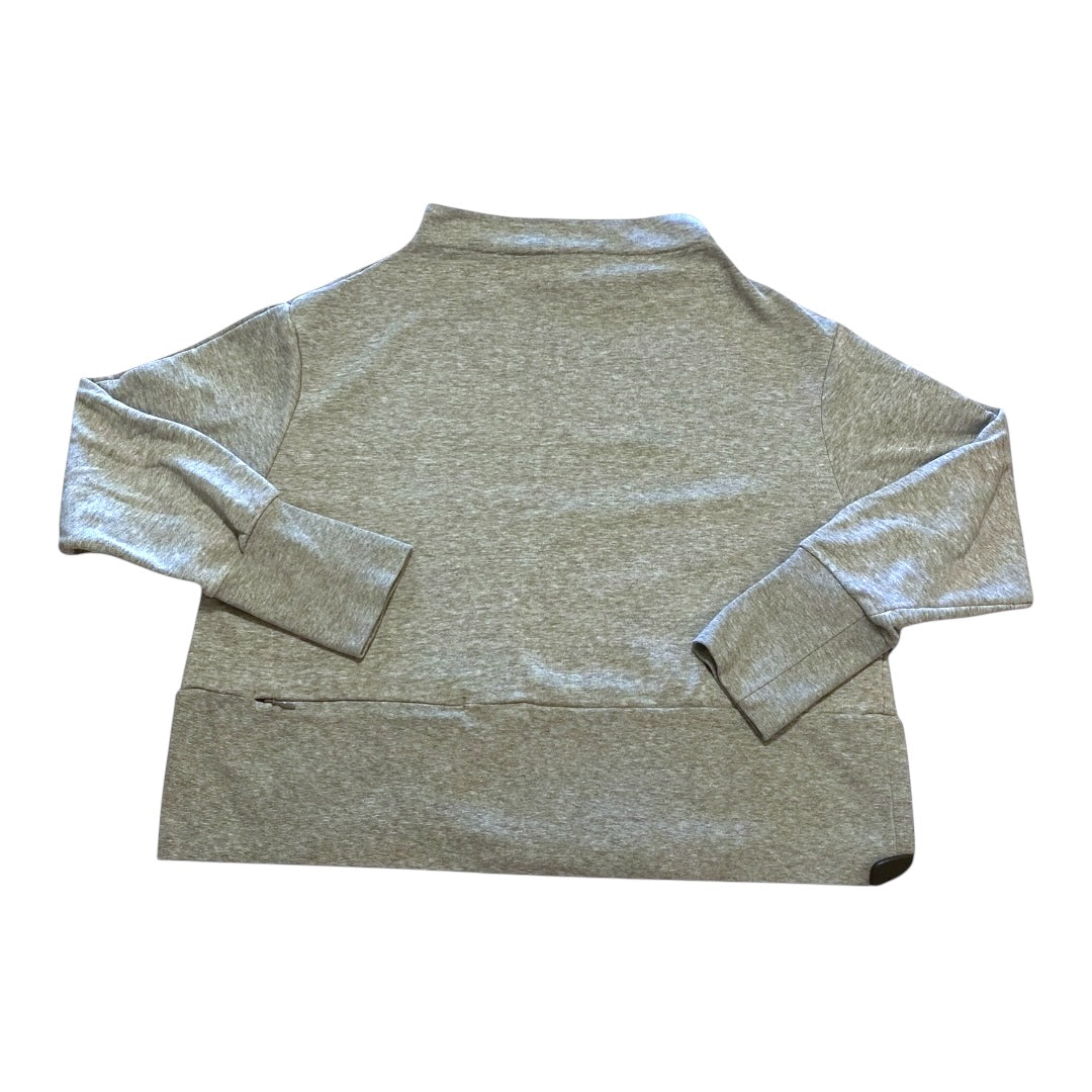 Athletic Sweatshirt Crewneck By Nike In Grey, Size:M