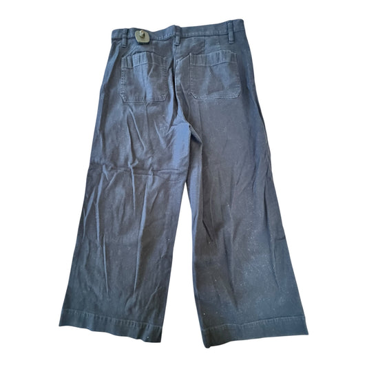 Pants Wide Leg By Loft In Navy, Size:12