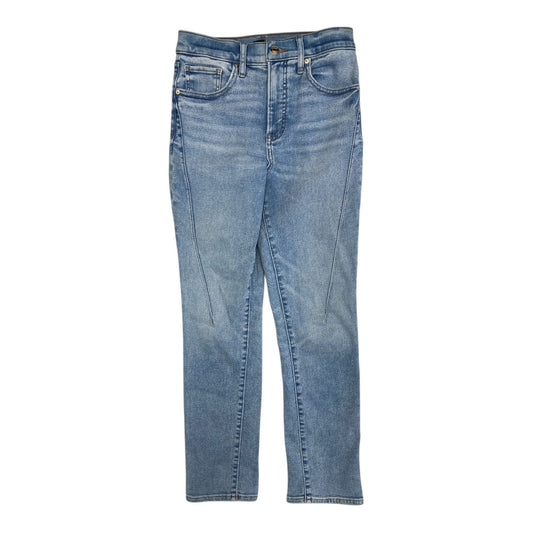 Jeans Straight By Express In Blue Denim, Size:6