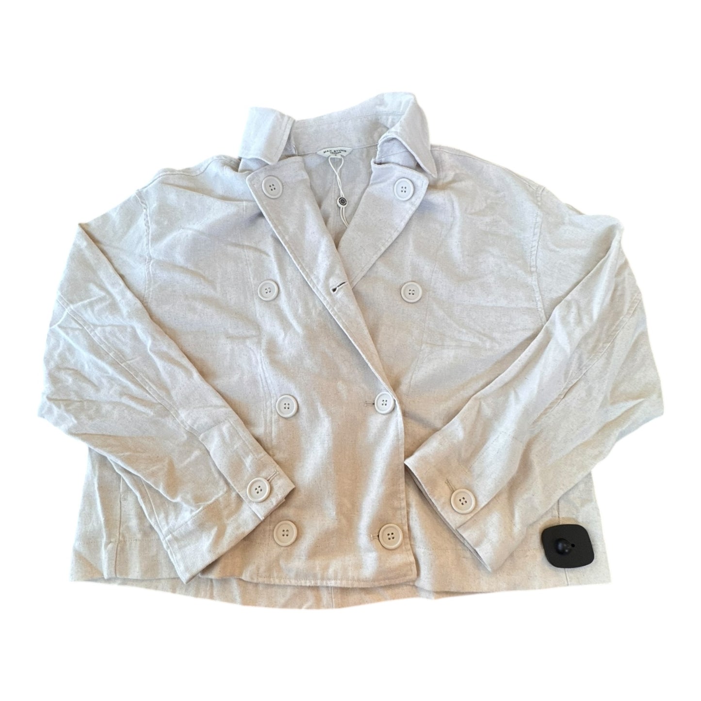 Blazer By Max Studio In Tan, Size:S