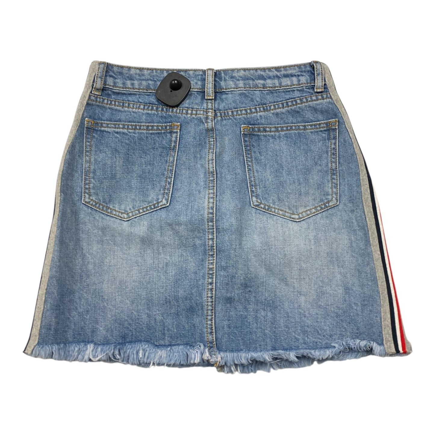 Skirt Mini & Short By Cmc In Blue Denim, Size:S