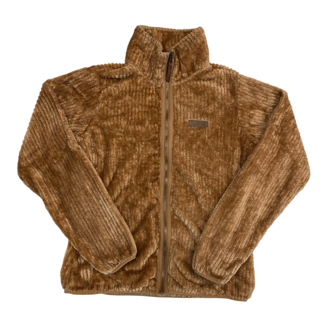 Jacket Fleece By Columbia In Brown, Size:M
