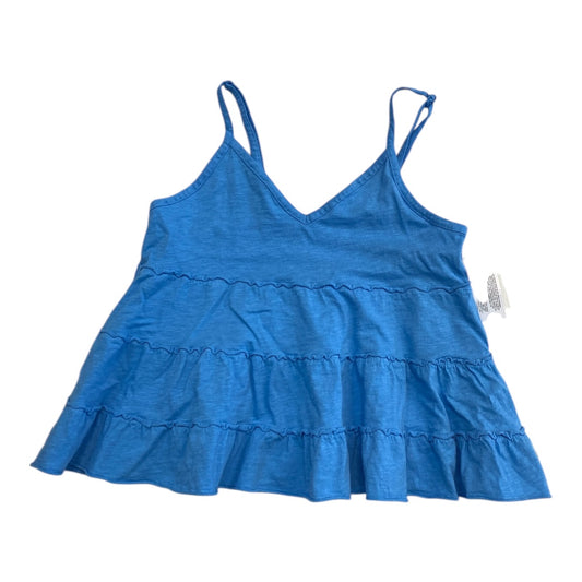 Top Sleeveless By American Eagle In Blue, Size:Xs