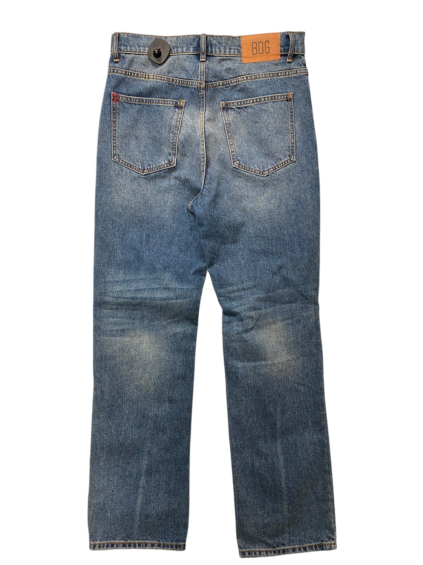 Jeans Straight By Bdg In Blue Denim, Size:8