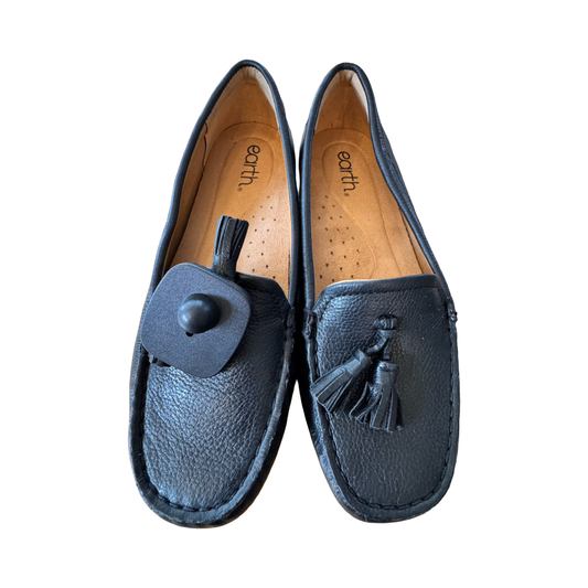 Shoes Flats By Earth In Black, Size:8
