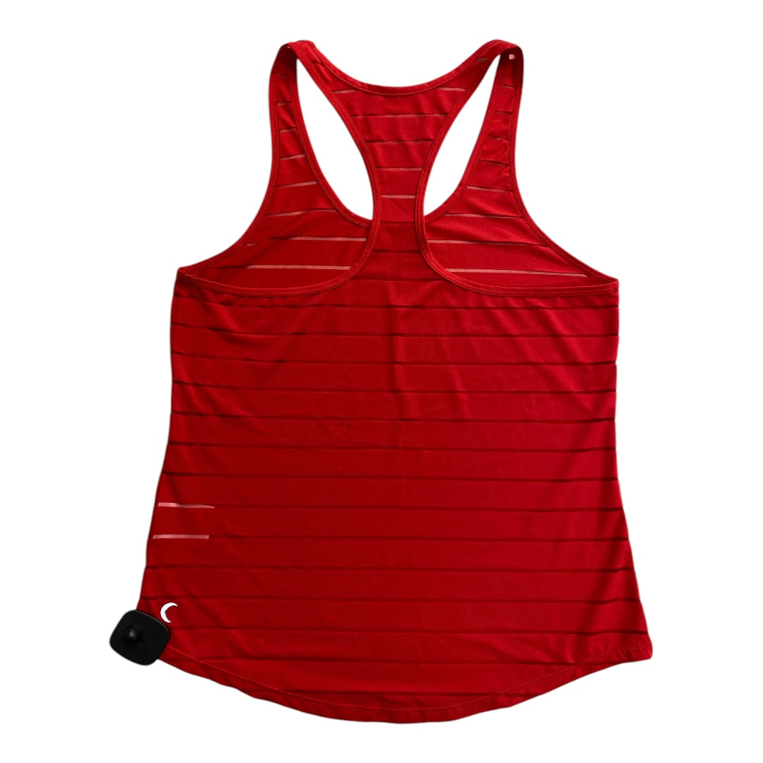 Athletic Tank Top By Zyia In Red, Size:S