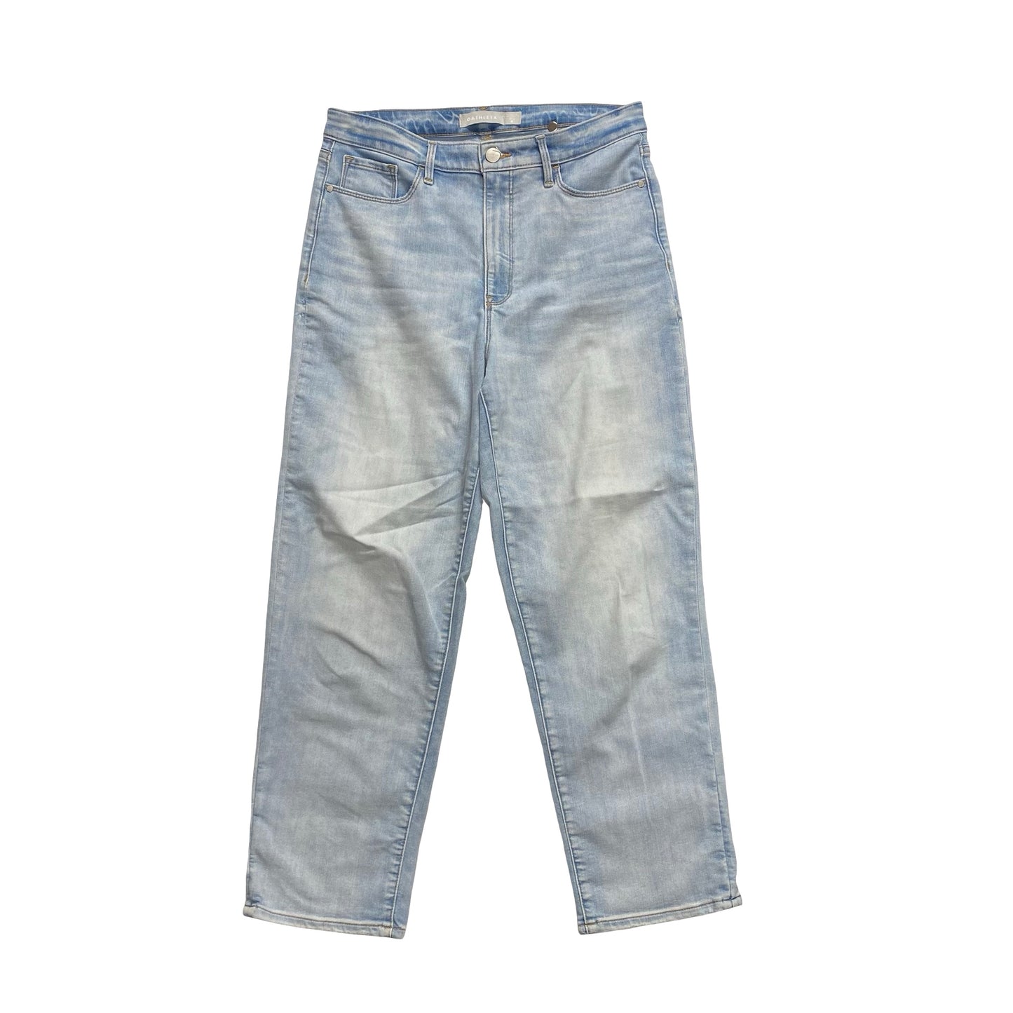 Jeans Straight By Athleta In Blue Denim, Size:8