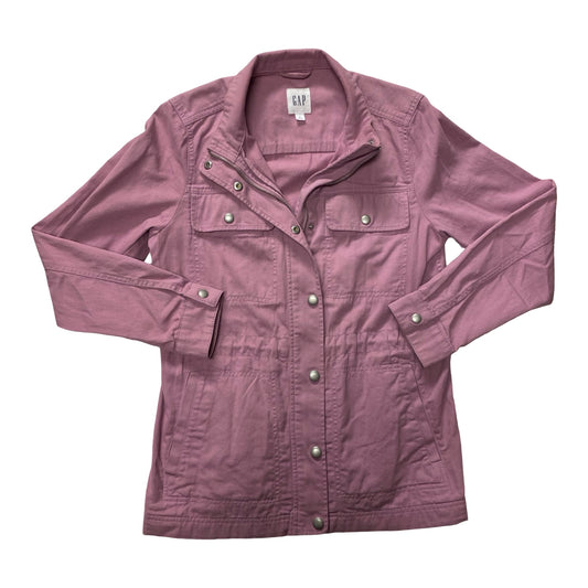 Jacket Utility By Gap In Purple, Size:S