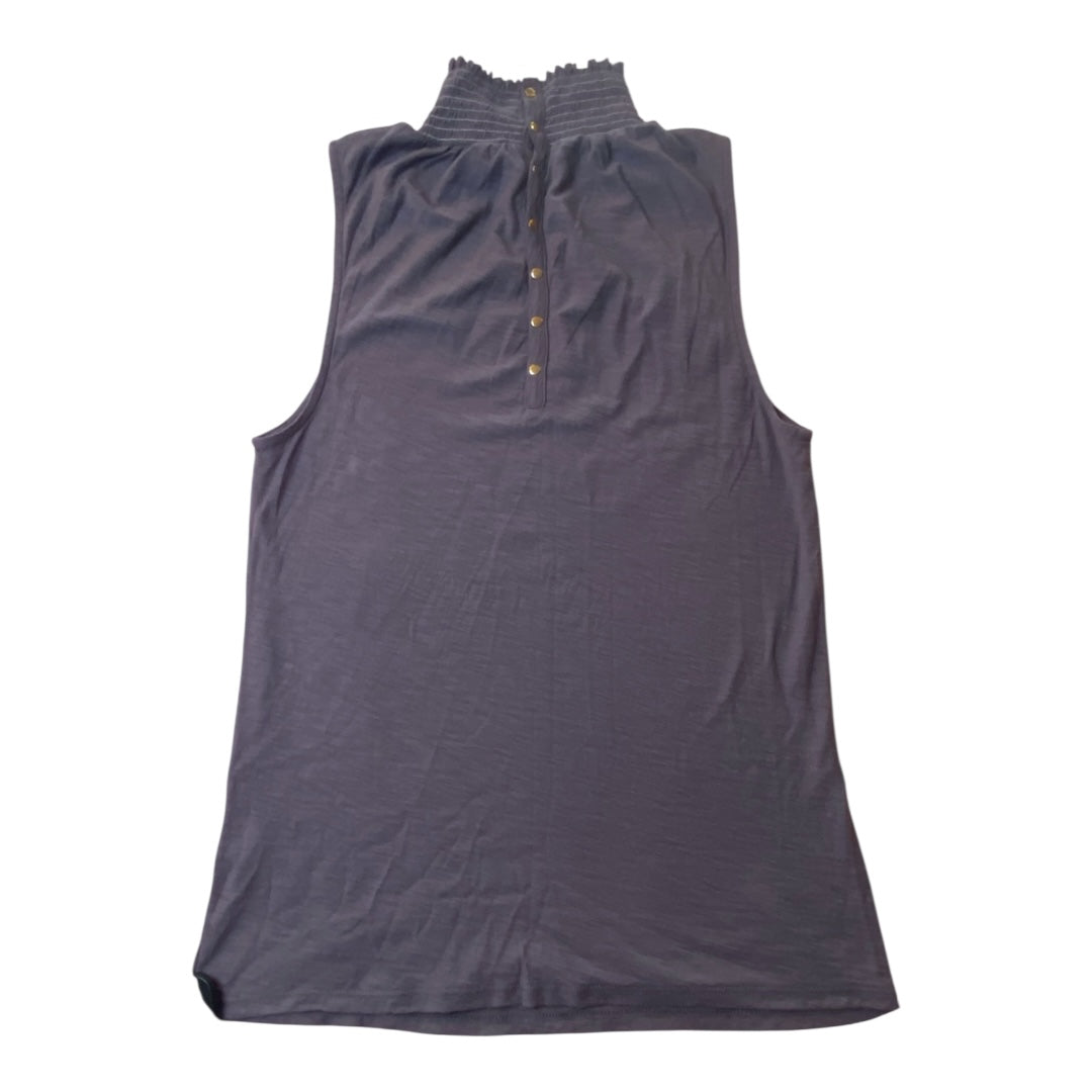 Top Sleeveless By Nation In Purple, Size:Xs