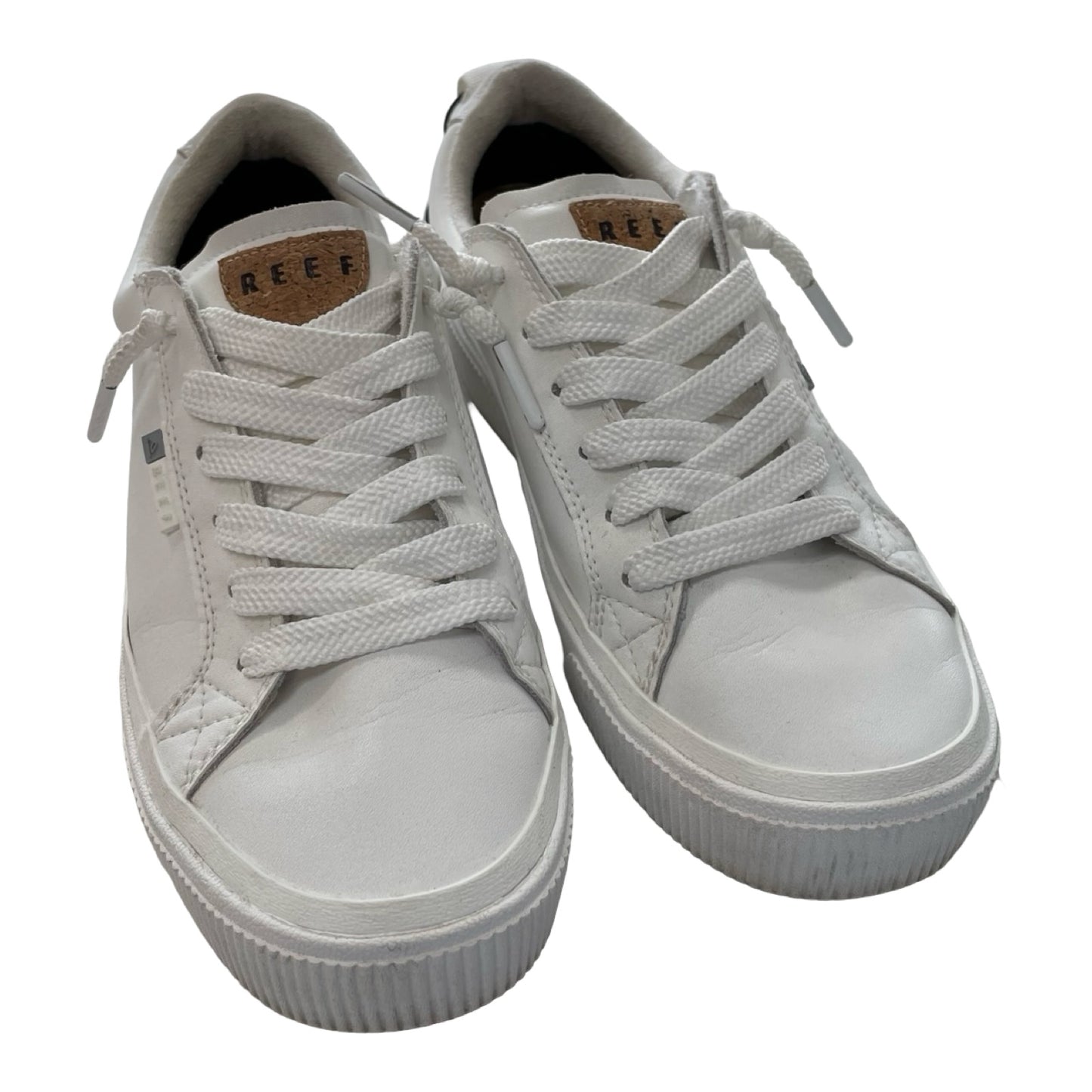 Shoes Sneakers By Reef In White, Size:9