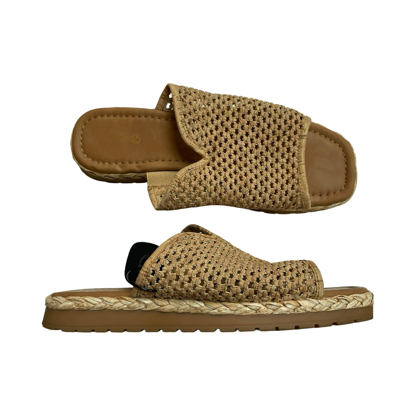 Sandals Flats By Bare Traps In Brown, Size:10
