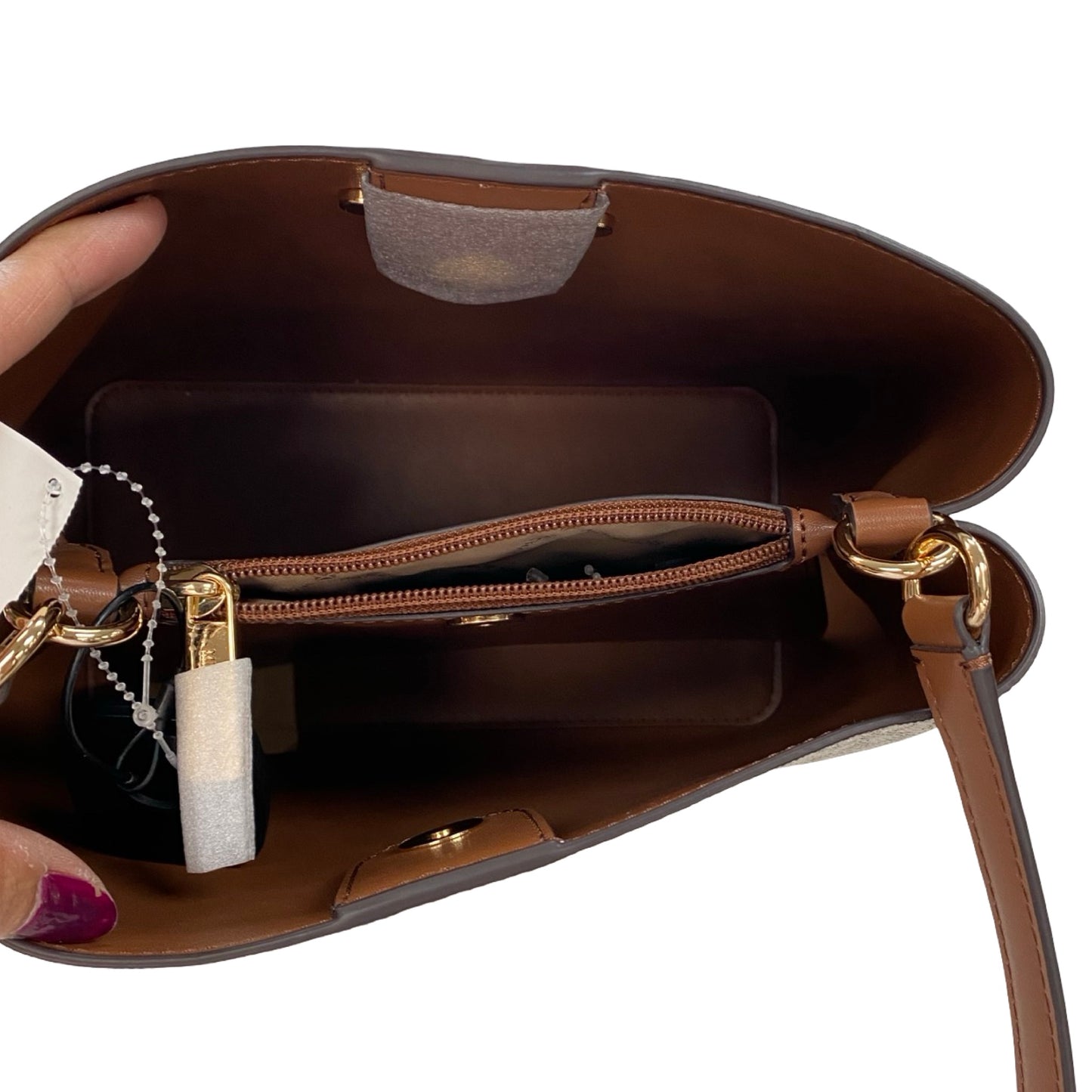Handbag Designer By Michael Kors In Multi, Size:Medium