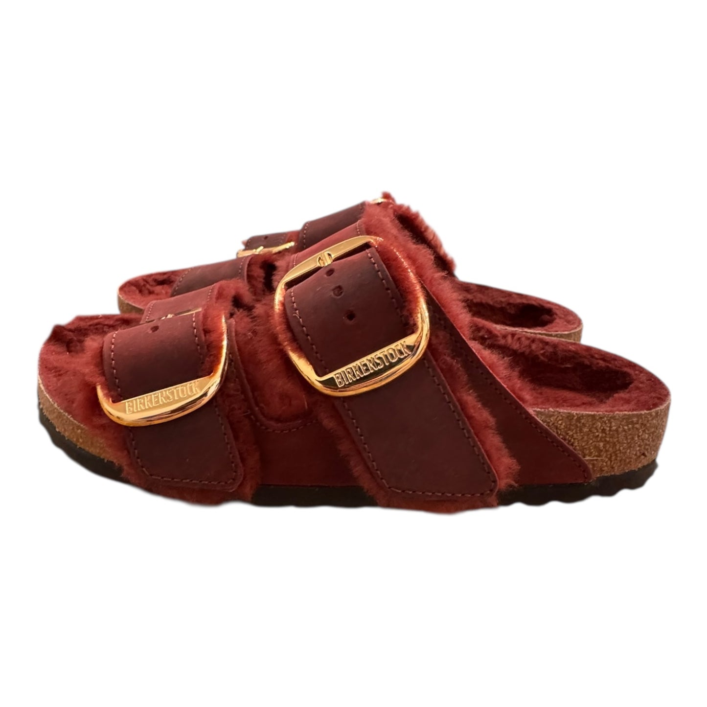 Sandals Designer By Birkenstock In Red, Size:7