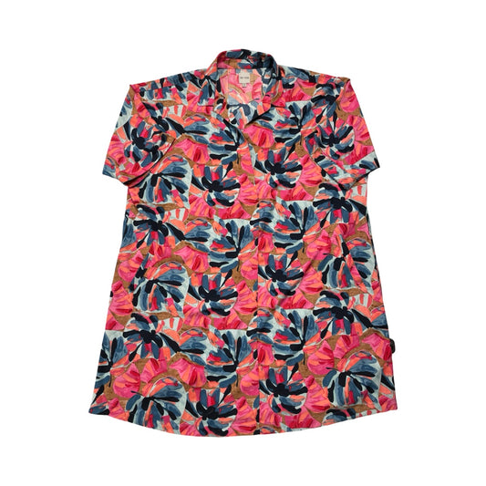 Dress Party Midi By Nic + Zoe In Multi, Size:1X