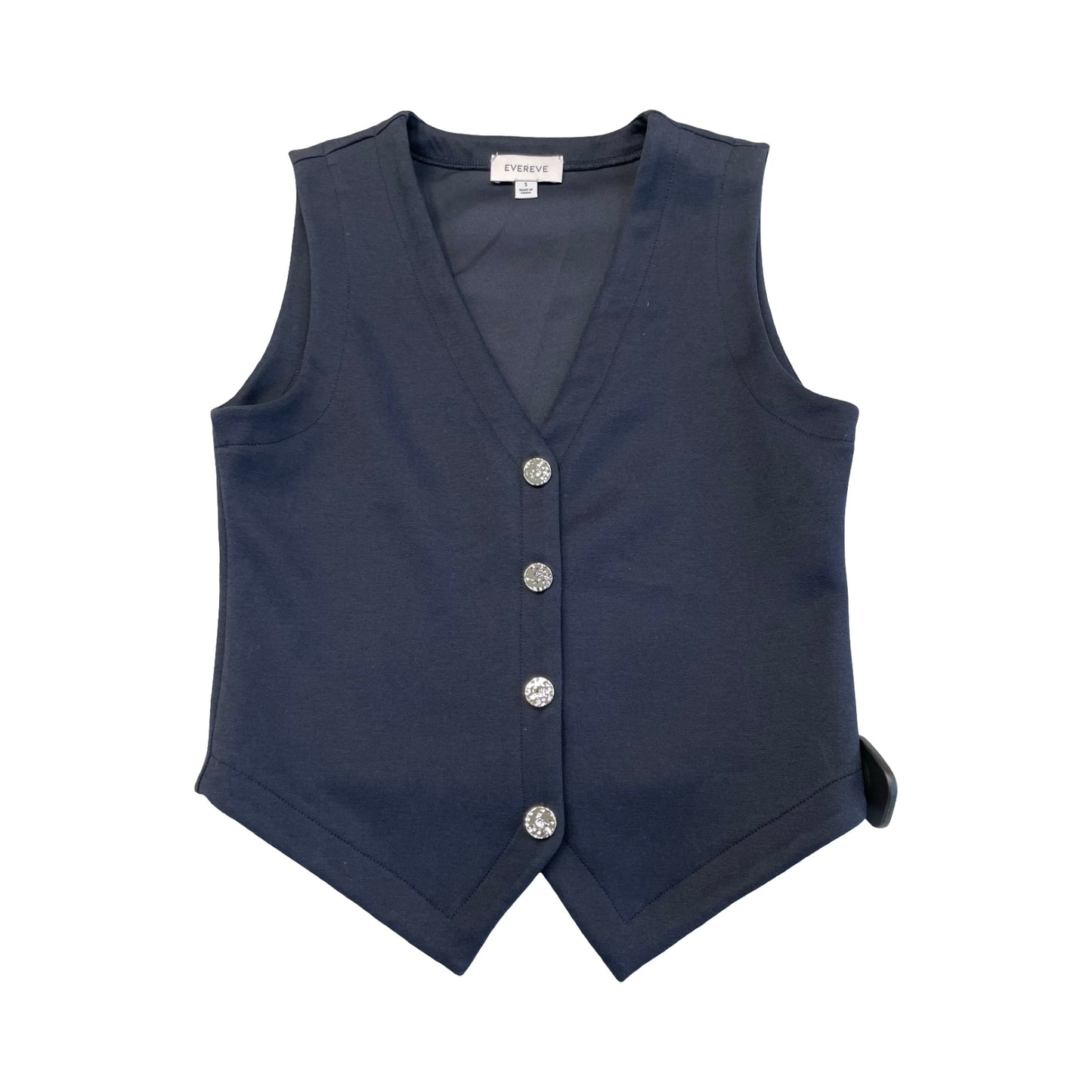 Top Sleeveless By Evereve In Navy, Size:S