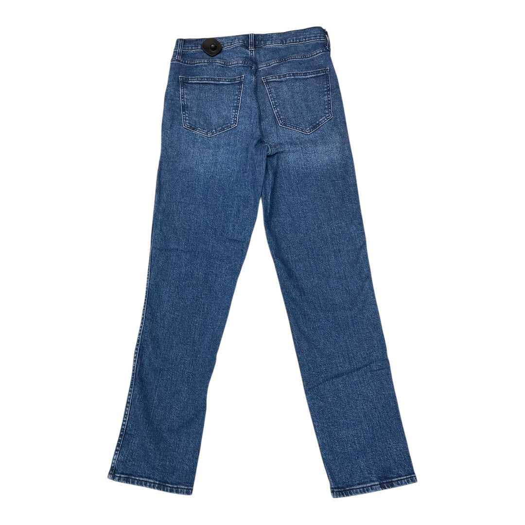 Jeans Straight By Gap In Blue Denim, Size:8L
