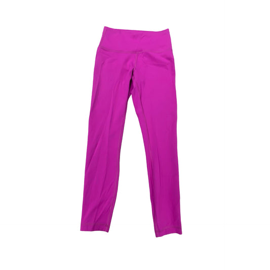 Athletic Leggings By Lululemon In Pink, Size:6
