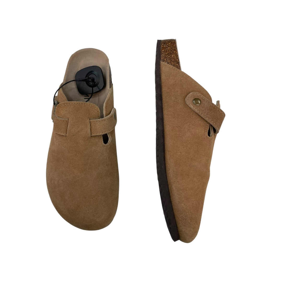 Shoes Flats By Cmc In Brown, Size:10.5