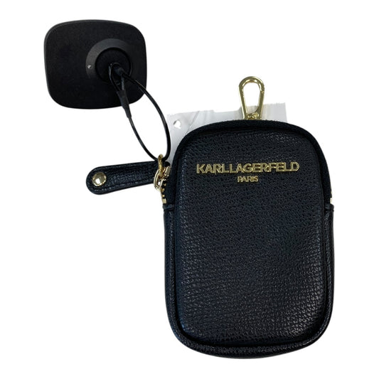 Accessory Designer Tag By Karl Lagerfeld In Black