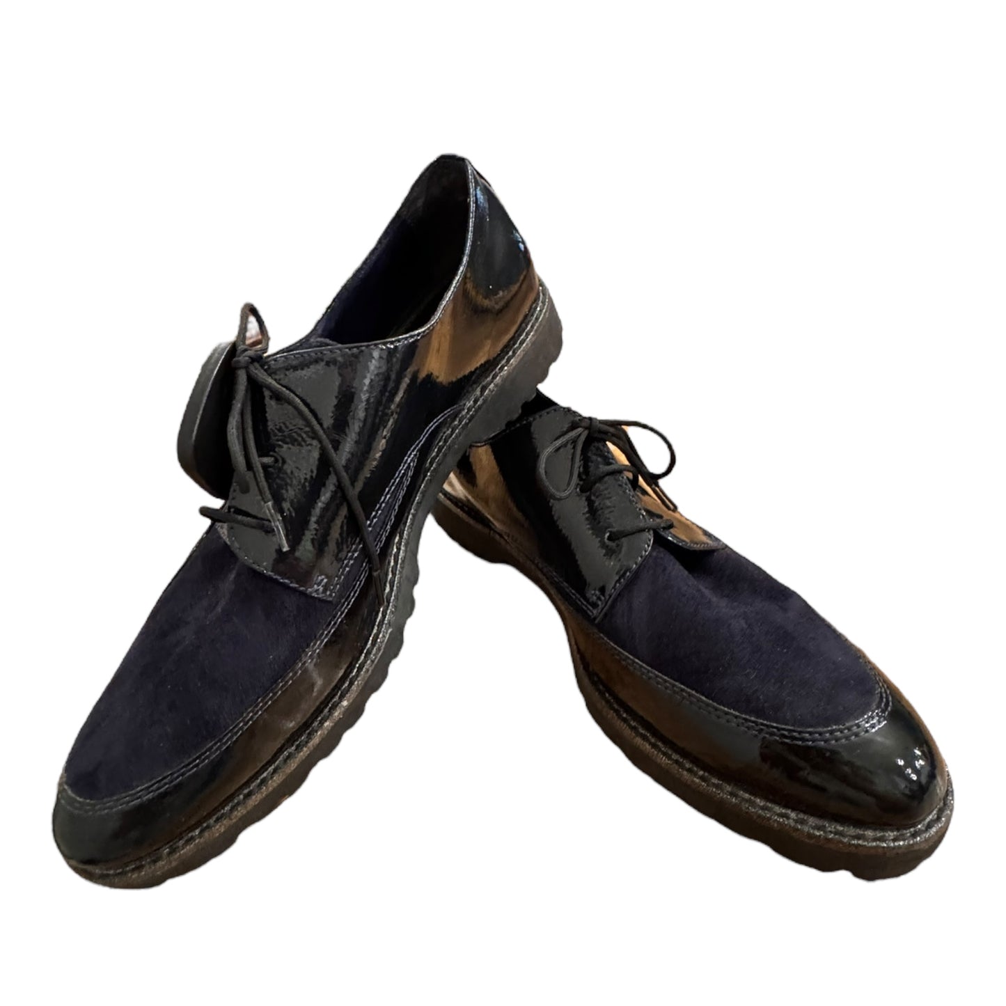 Shoes Flats By Cmb In Navy, Size:9.5