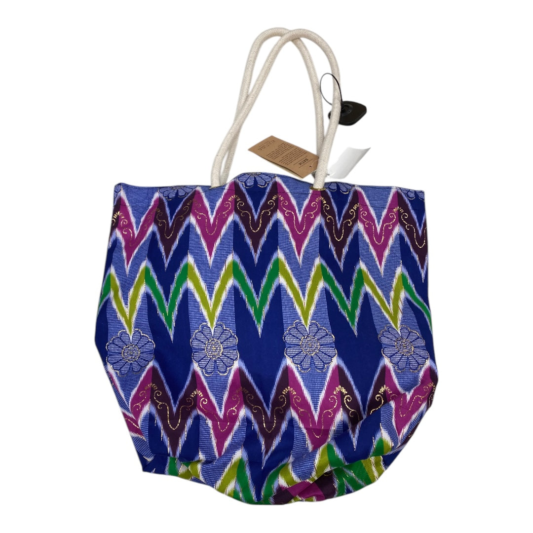 Tote By Clothes Mentor In Multi, Size:Large